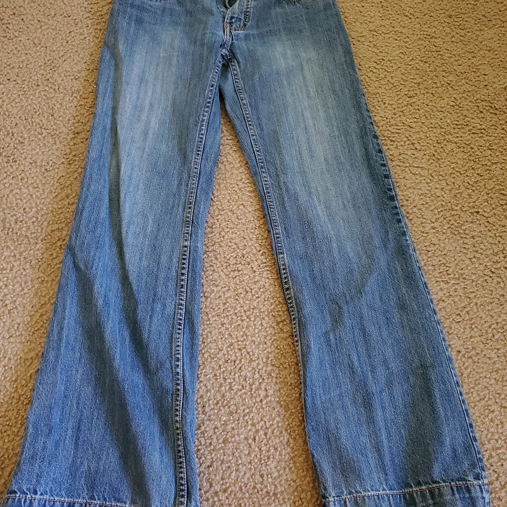 stetson mid rise jeans size 2 reg.